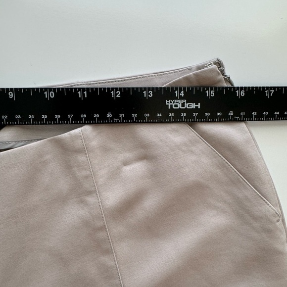 INC Career Crop Beige Slacks‎ Size 8 - Picture 7 of 10